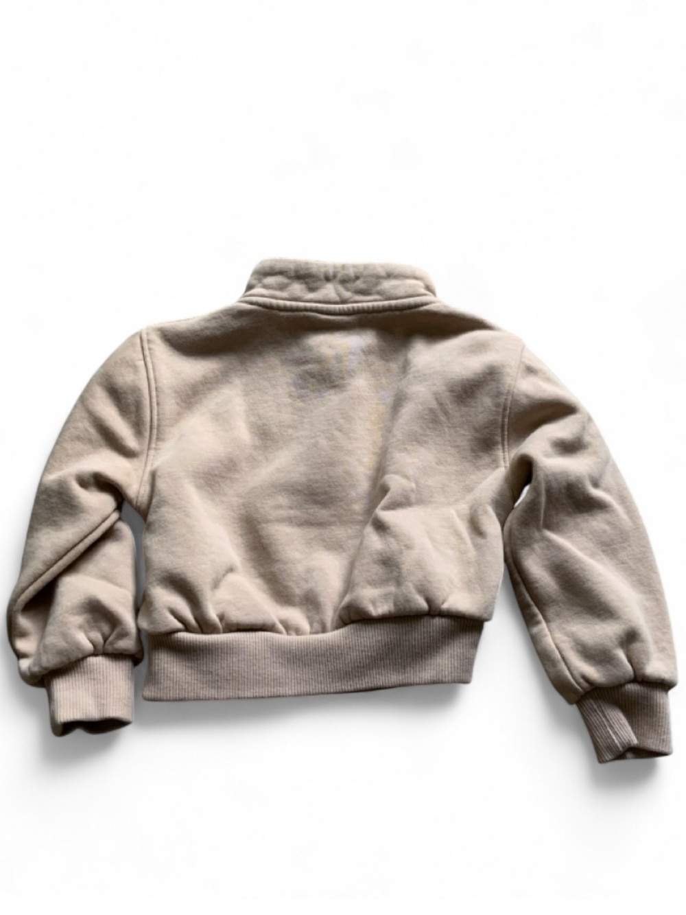 Nike Active Pull Over Sweatshirt Girls 1-2yrs Beige - Picture 2 of 6